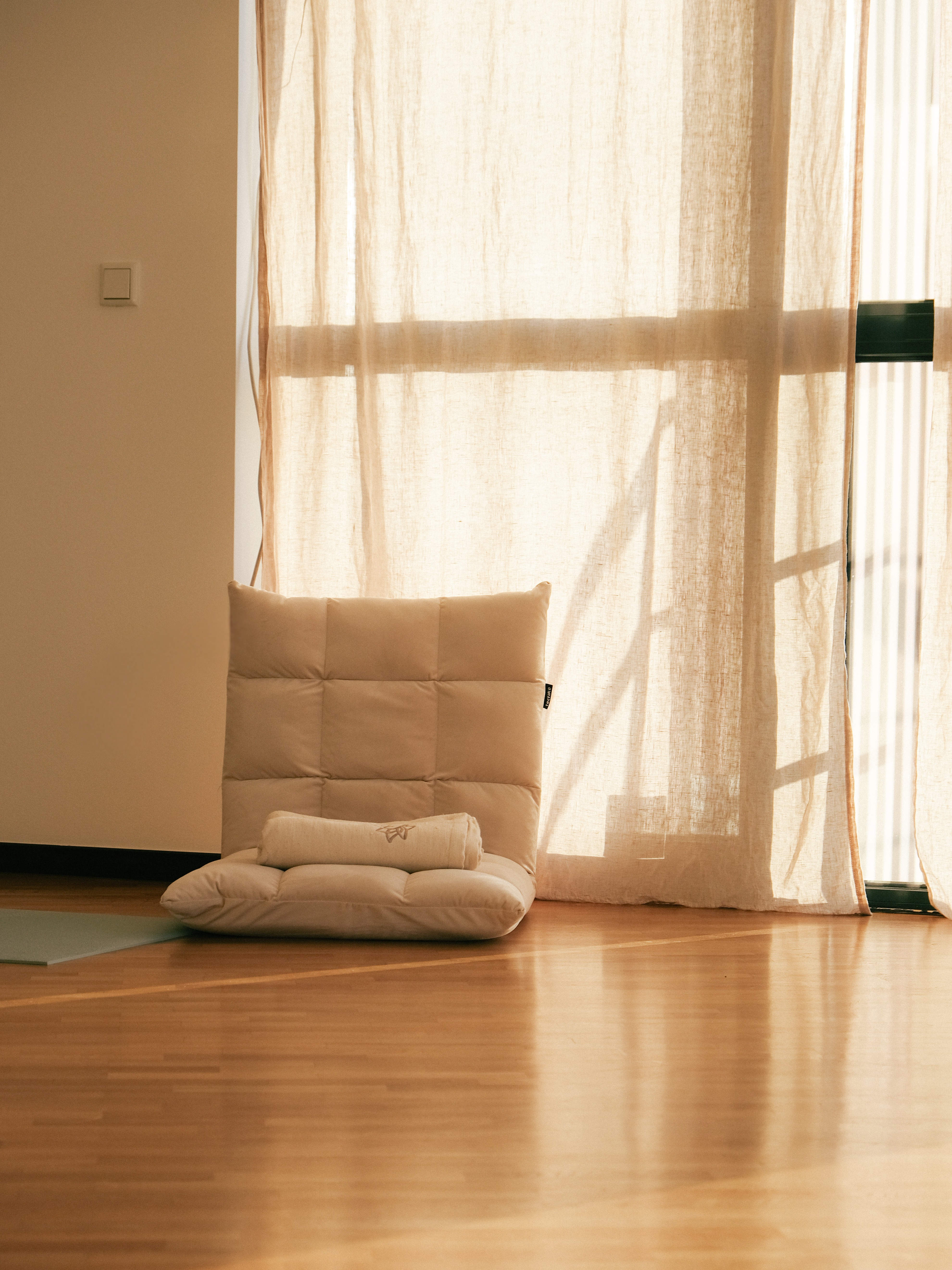 A quiet seat by the window in the AURA room